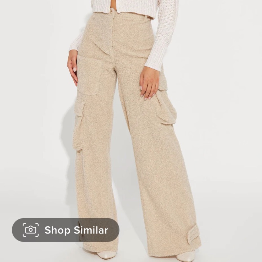 Sherpa cargo pants